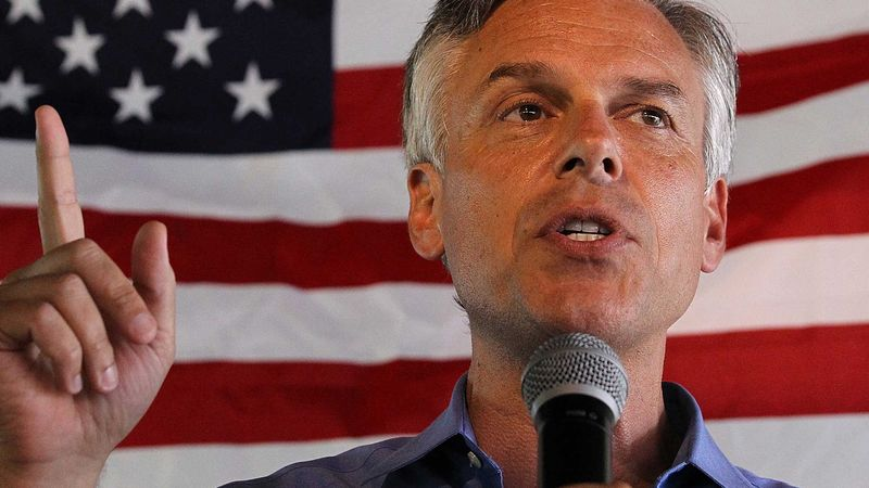 Illustration for article titled Huntsman Quietly Relieved To Be Polling Poorly Among GOP Voters